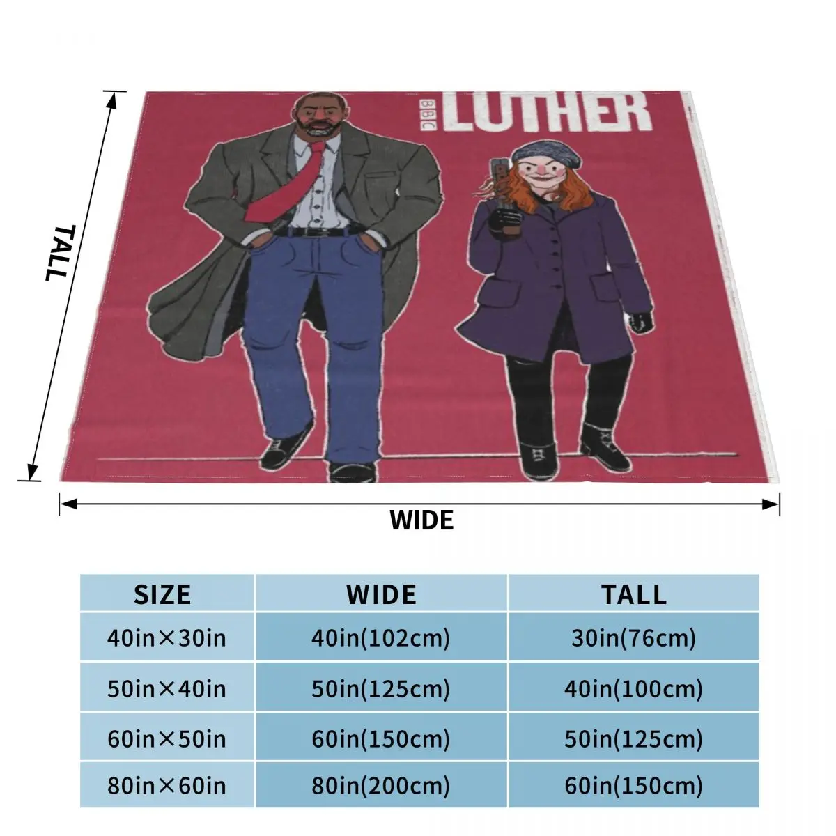 Лютер Ультрамягкое одеяло из микрофлиса