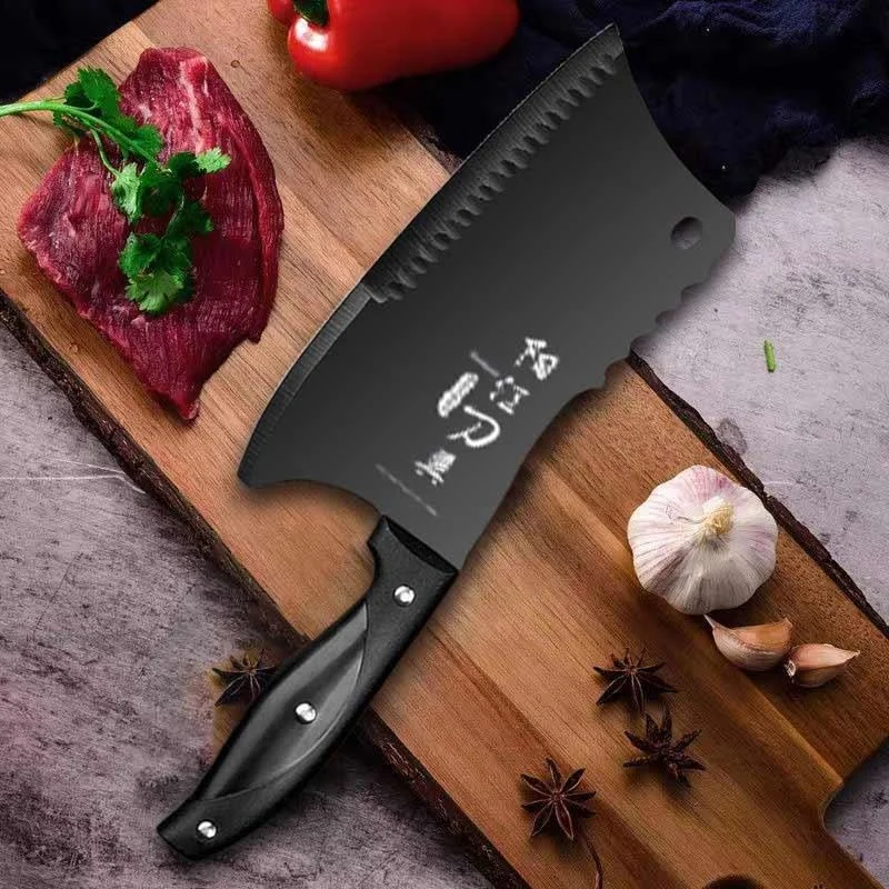 

New Kitchen Knives Chinese Cleaver Butcher Knife Stainless Steel Bone Chopping Knife Meat Slicing Cleaver Chef Kitchen Machete