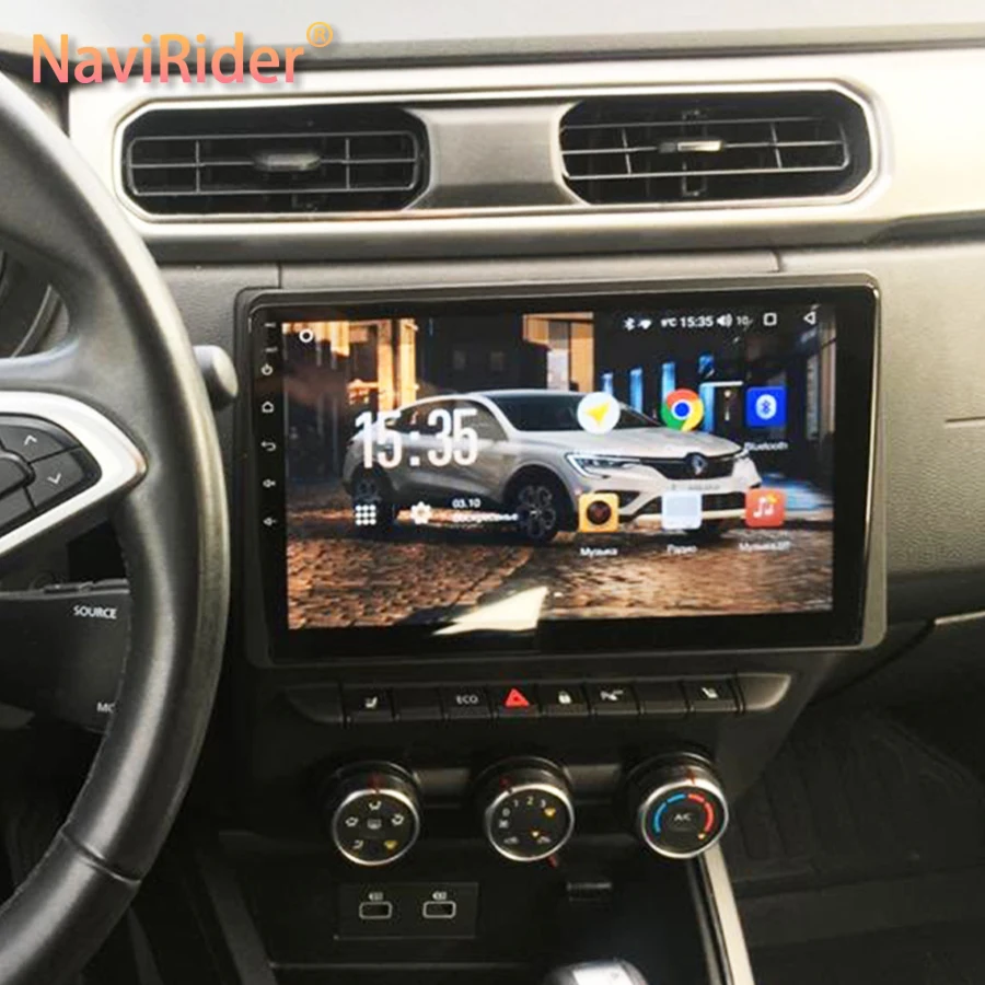Android 14 AI Голосовой автомобильный радиоприемник 8 ГБ + 128 GPS для Renault Duster HM 2 II 2020-2021