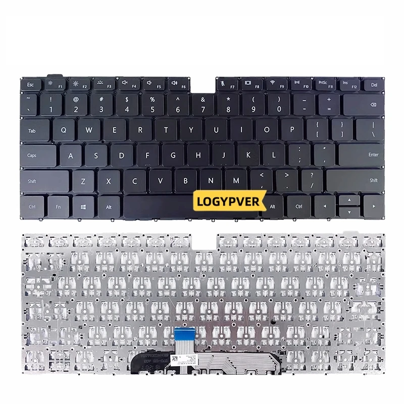 Английская клавиатура США для ноутбука Huawei HBB-WAE9PHNL KLVC-WFE9L WAH9L KLVC-WFH9L с подсветкой