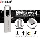 SHANDIAN металлический USB флэш-накопитель 16 Гб Флешка флеш-накопитель 128 Гб Водонепроницаемый флеш-накопитель 8 ГБ 4 ГБ usb диск на ключ