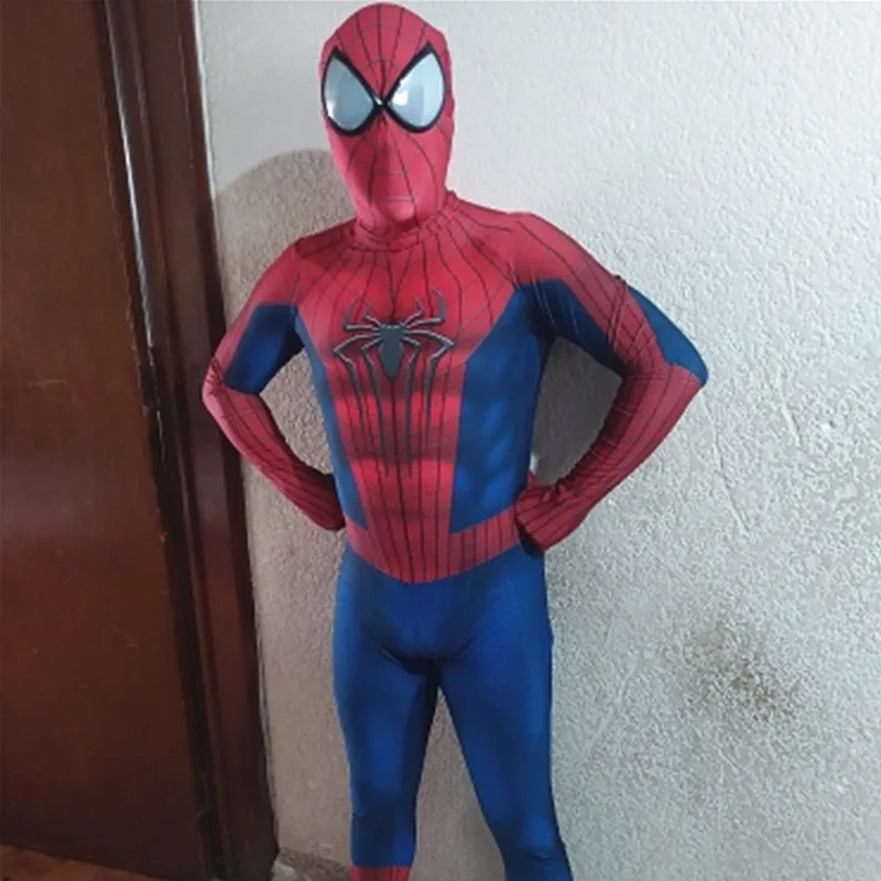Купальник Питер Паркер для взрослых костюм косплея потрясающий Майлс Моралес