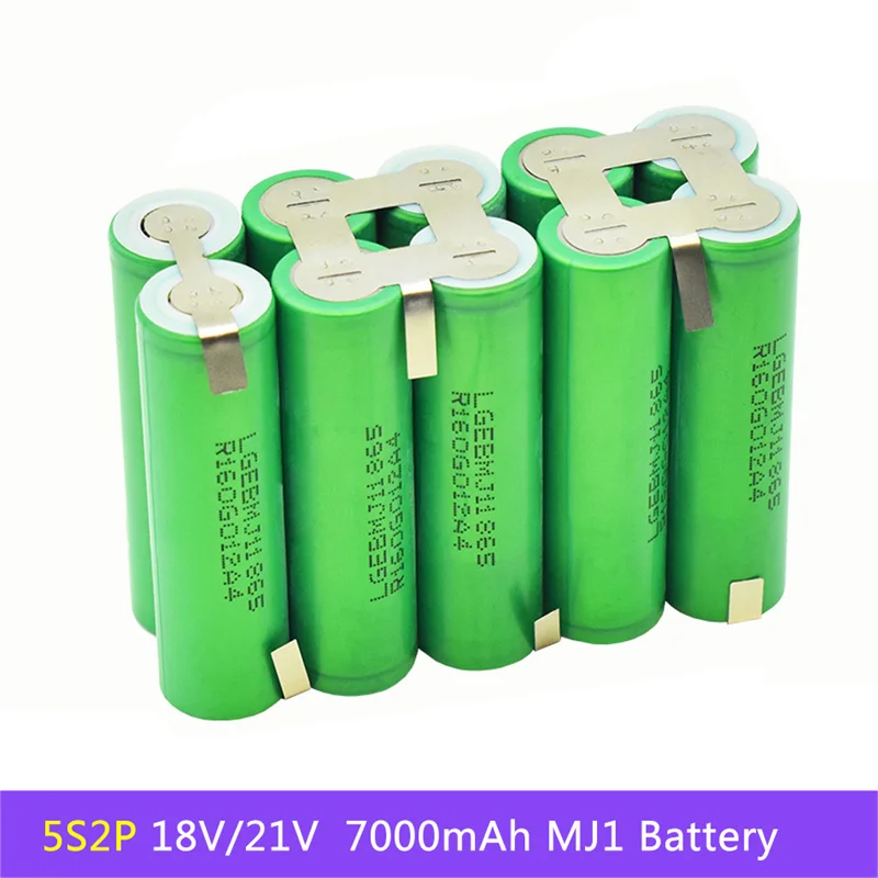 

2023 New 5S2P 4S2P 18V 7000mAh Large Capacity Customizable 18650 Battery Free Delivery Lithium Battery Pack Screwdriver Battery