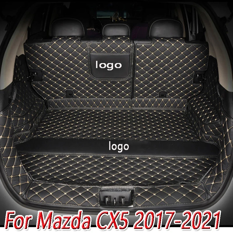 

For Mazda CX5 CX-5 2017 2018 2019 2020 2021 Car Rear Boot Liner Trunk Cargo Mat Tray Floor Carpet Mud Pad ProtectorCar-st