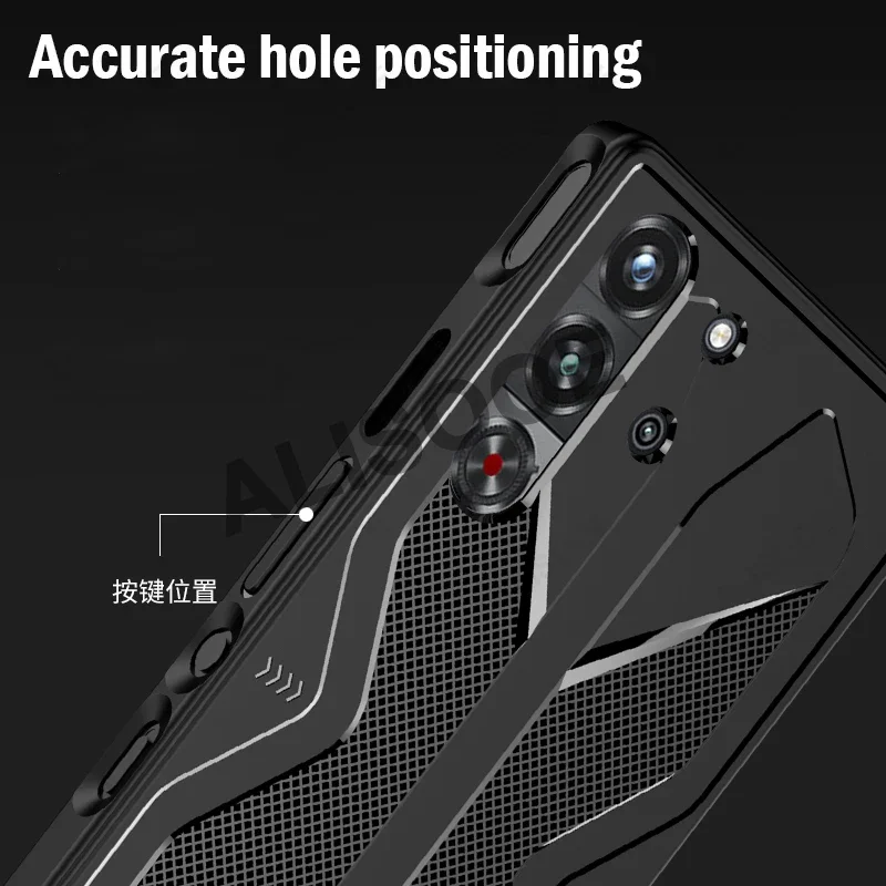 Чехол для Nubia Red Magic 10 Pro Plus игровой охлаждающий мягкий защитный чехол из ТПУ ZTE RedMagic