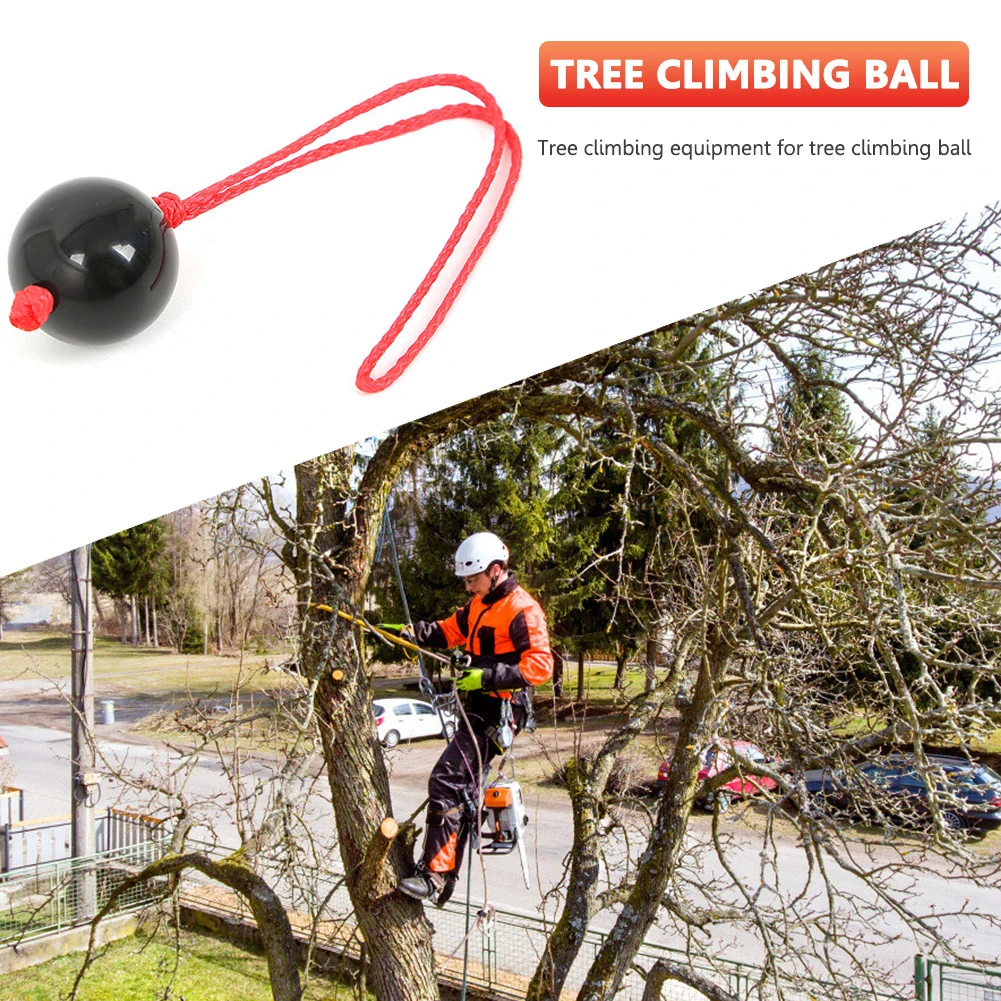 

Durable Arborist Retriever Ball with Rope Guide and Friction Saver Tool Perfect for Safe and Efficient Tree Climbing
