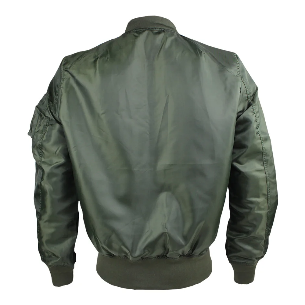 

Мужская куртка-бомбер в стиле ретро MA-1, тонкая тактическая повседневная одежда, военная Униформа США, летная Униформа ВВС, рабочая одежда, т...