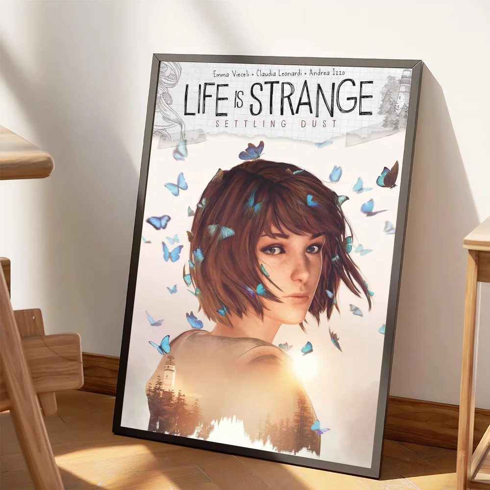Life Is Strange Anime Posters Sticky Whitepaper Sticker DIY Room Bar Cafe Kawaii Decor