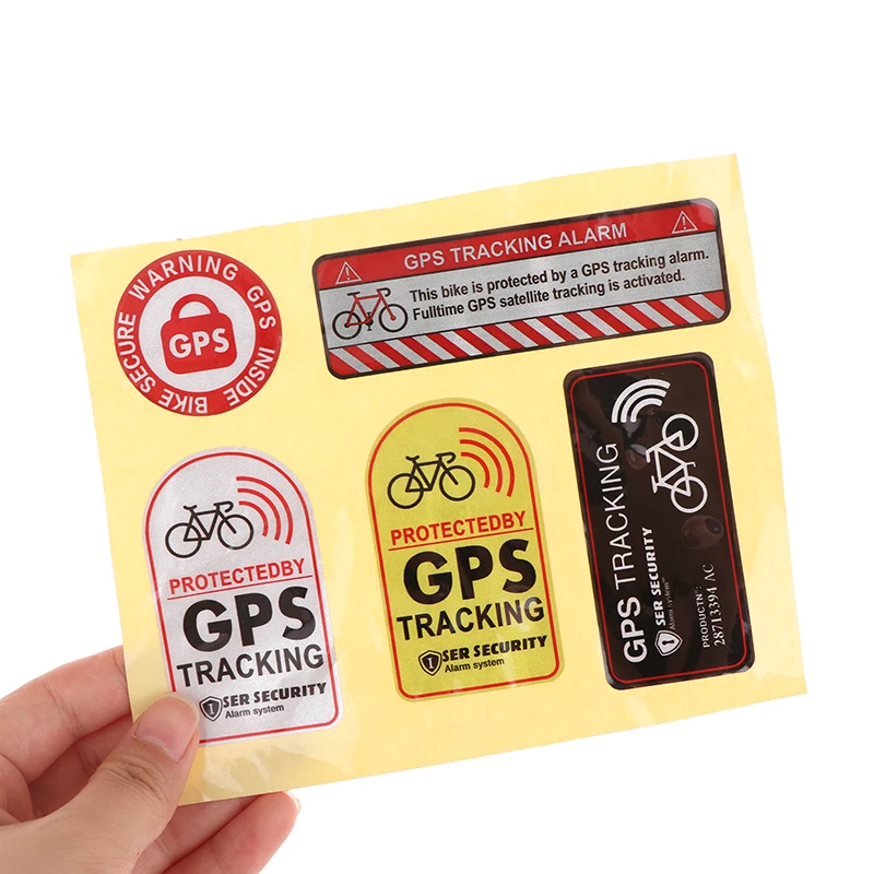 1 комплект велосипедная GPS-наклейка скутер мотоцикл противоугонная