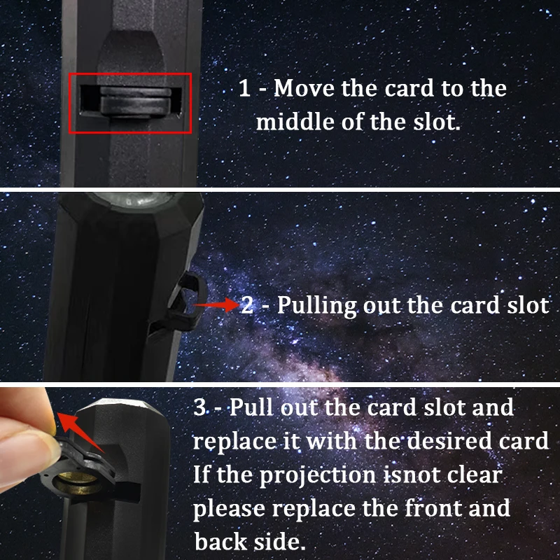 Потолочный ночник в виде звездного неба с USB-портом