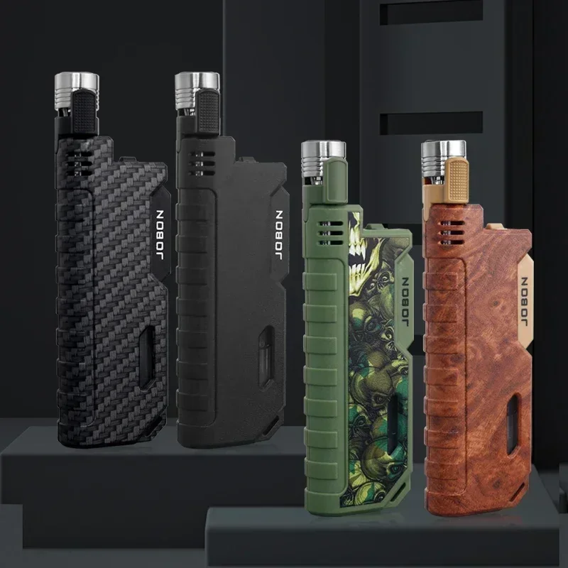 Новая креативная телескопическая ветрозащитная зажигалка с синим пламенем