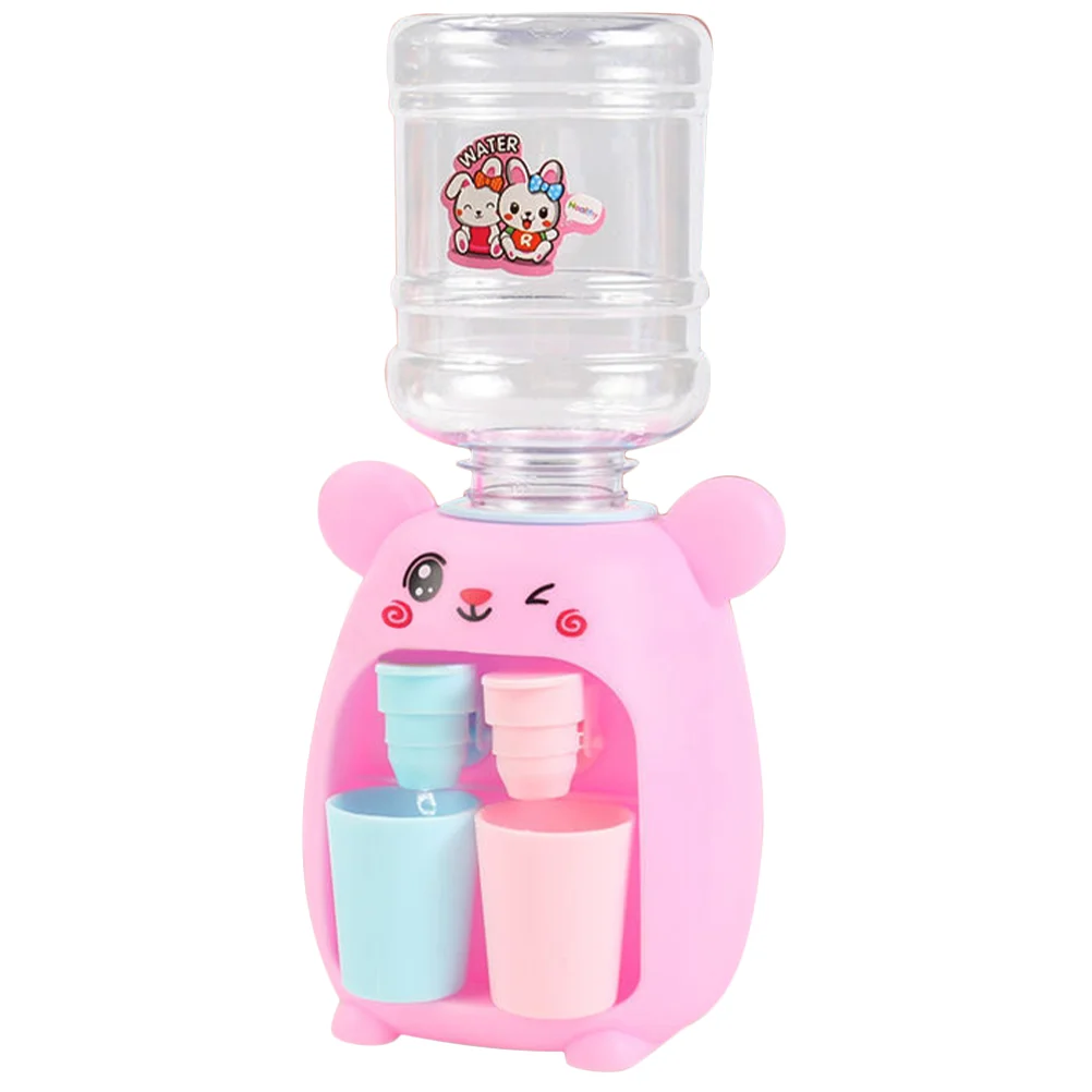 

Children's Water Dispenser Funny Toy Kitchen Appliance Educational Simulated Home Kids Tiny Little Pretend Mini Fountain Model