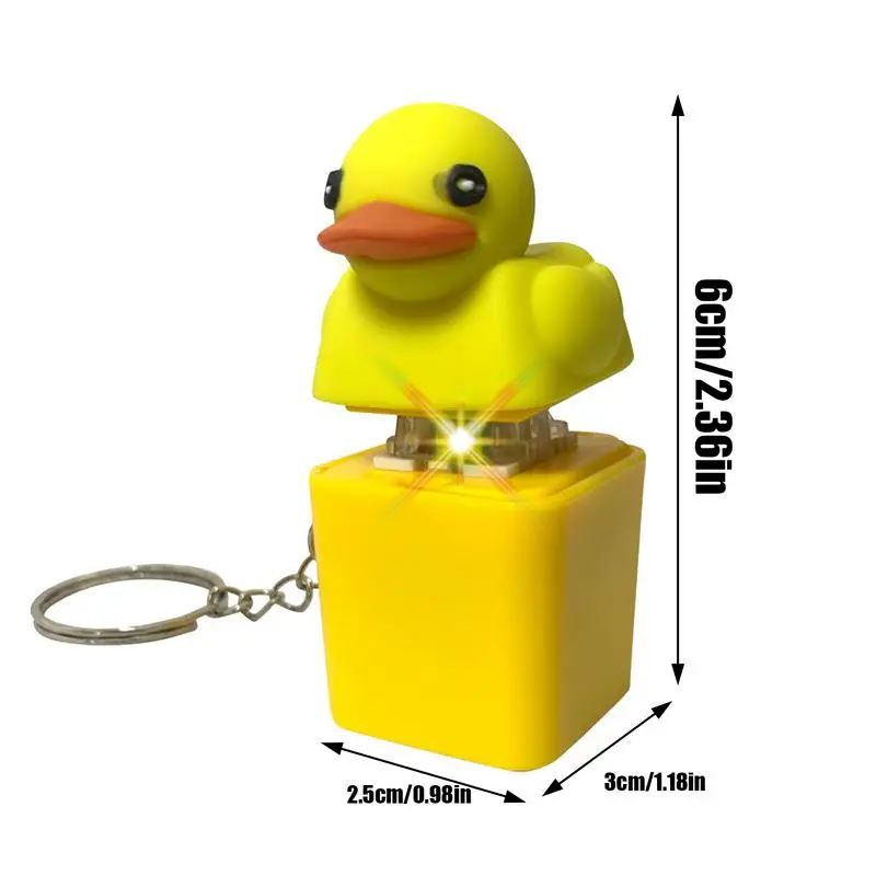 Quacky Duck Fidget Toy Fidget Duck Quacking Кнопка клавиатуры Сенсорные игрушки Колпачки для снятия стресса That Quack Клавиатура Кликер (art.: 3920cd194e8dc) - 3920cd194e8dc