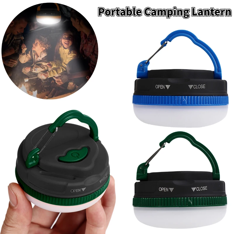 

LED Camping Lantern Tents lamp Night Light 5 Modes LED Flashlights Camping Emergency Light Outdoor Mini Portable Hanging Lamp