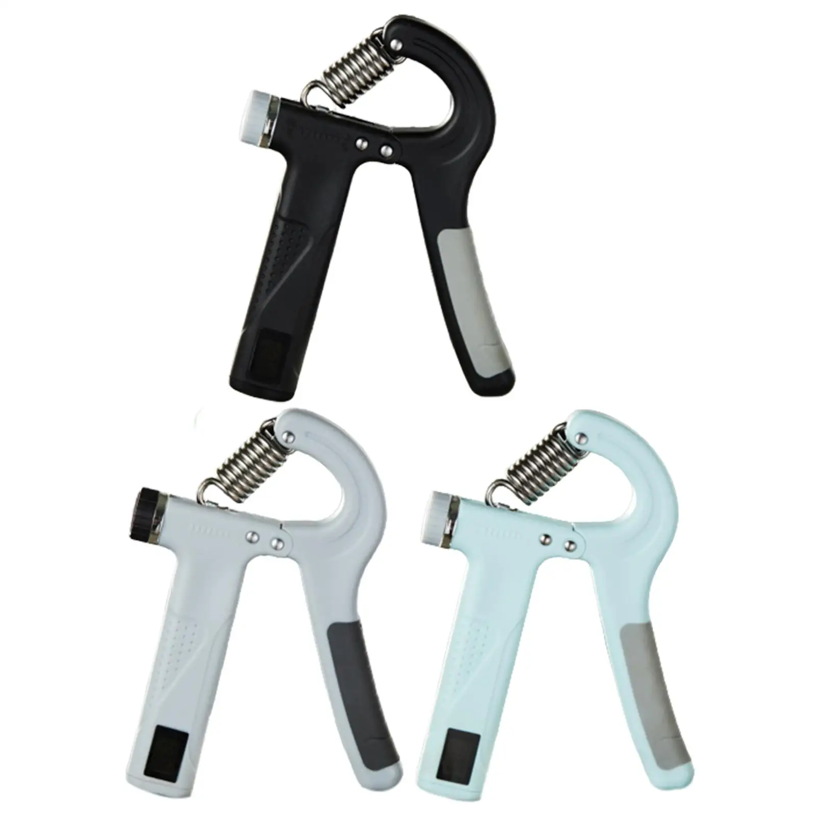

Finger Exerciser with Counter Women Men Gym Seniors Hand Grip Strengthener
