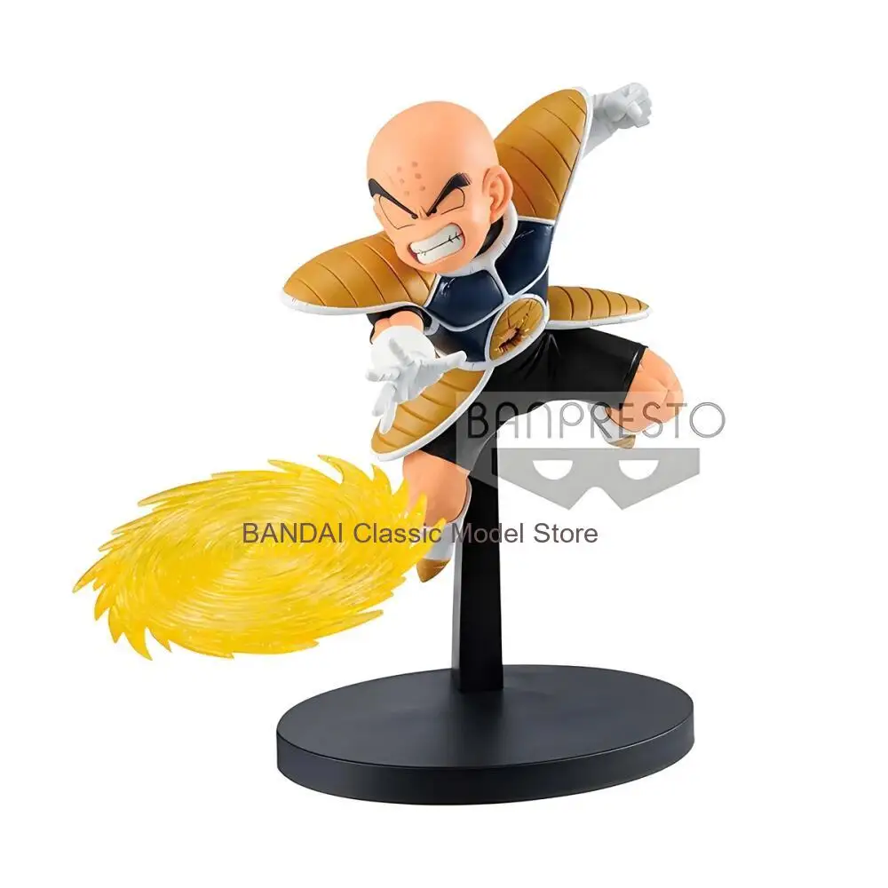 Фото В наличии Оригинальная фигурка BANDAI Banpresto Dragon Ball GxMateria Kuririn 11 см, ПВХ, аниме-фигурка, модель, игрушка, подарок №3