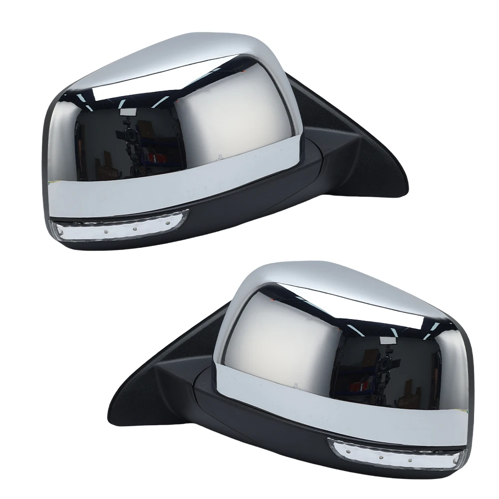 

15-проводное зеркало заднего вида в сборе для Jeep Grand Cherokee WK 2011-2022 с индикатором слепых зон, боковое зеркало, автомобильные аксессуары