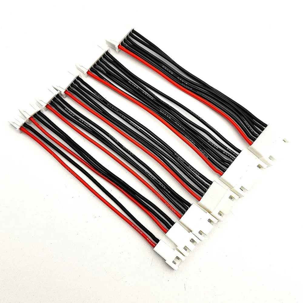 5set 2s 3/4/5/6s LiPo Battery Balance Charger Plug Line Extension Cord Wire Balancer Connector Cable JST XH 2.54 Male to Female