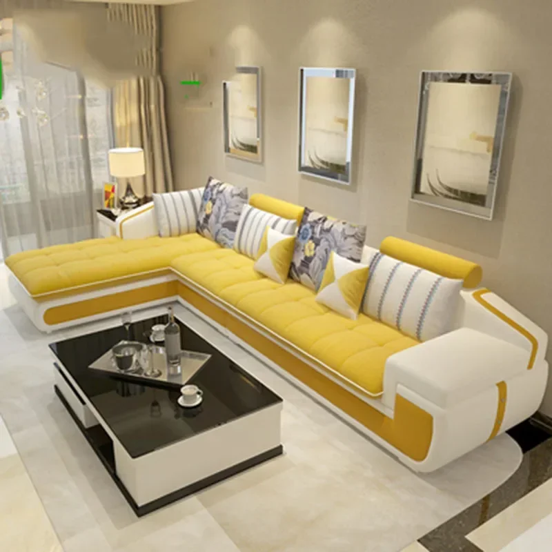 Скандинавский современный необычный диван черный Новое поступление двухместный