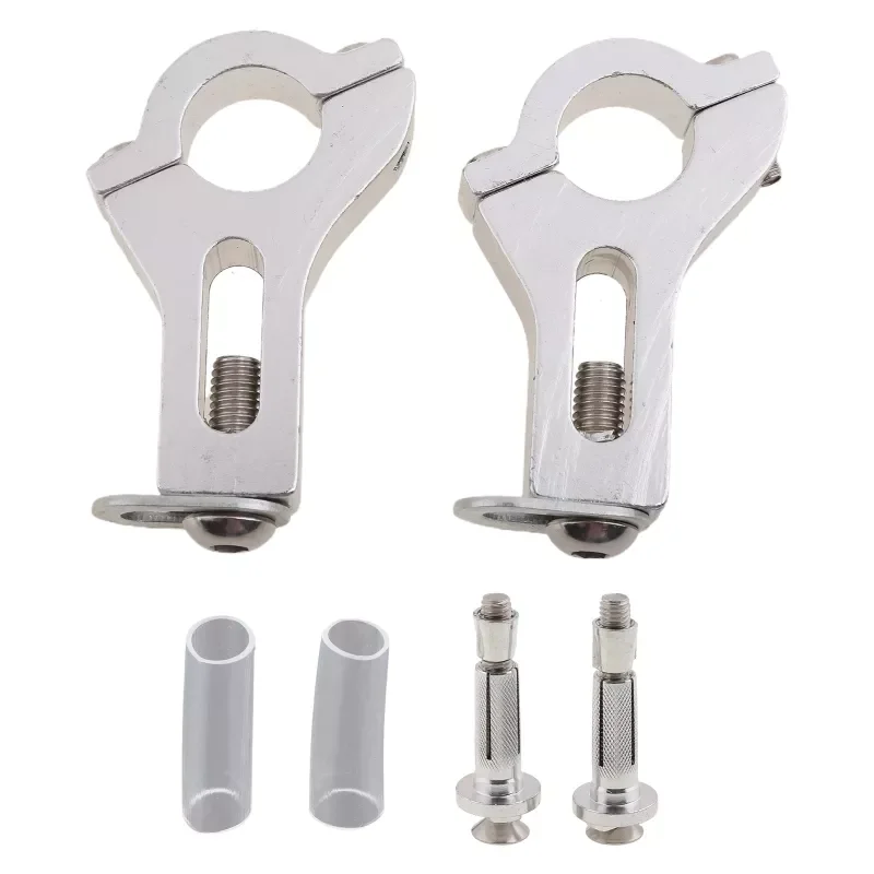 

22MM 28MM Handlebar Motorcycle Brush Hand Guard Motocross Handguards Clamp Fat Bar Mounting Mount Kit