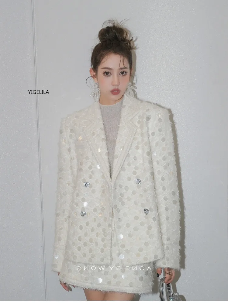 YEGELILA женский комплект французского дизайна женские комплекты из двух предметов