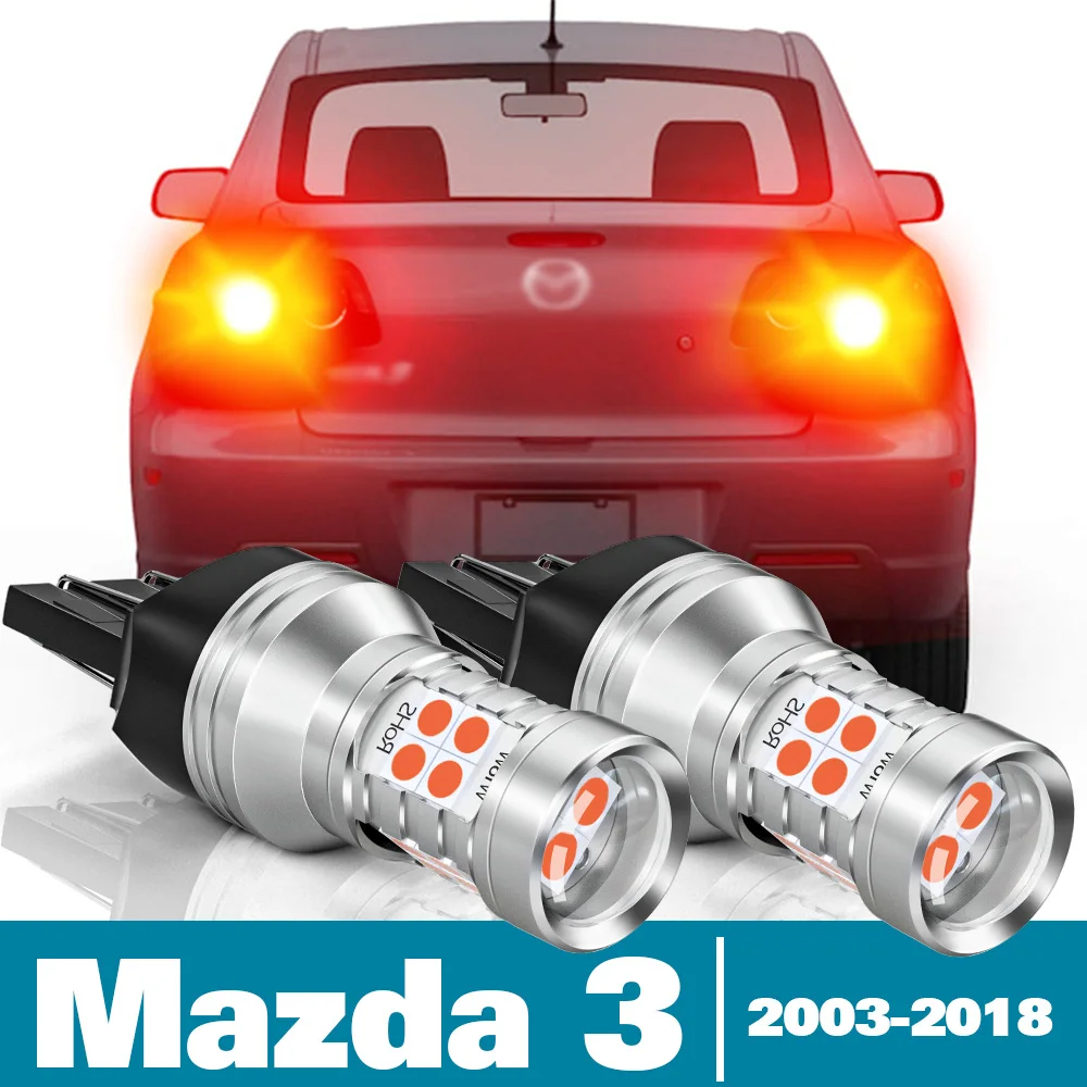 

2 шт. светодиодные стоп-сигналы для Mazda 3 BK BL BM BN аксессуары 2003-2018 2006 2007 2008 2009 2010 2011 2012 2013 2014 2016 2017