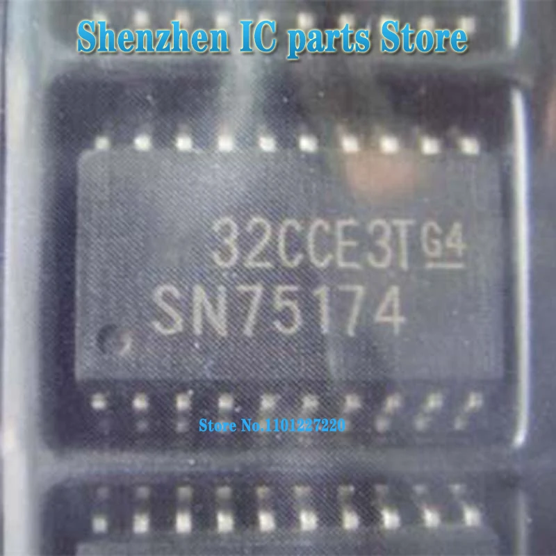 

5pcs/lot SN75174DW MC75174DW SOP-20