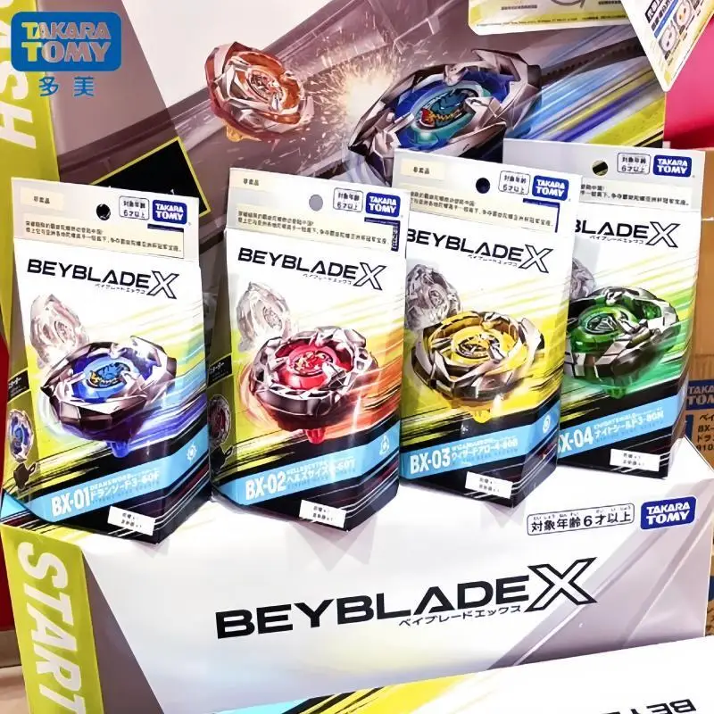 Оригинальный Tomy Beyblade X Series Bx Dominator Spin Explosion Battle Gyro Disc детская игрушка
