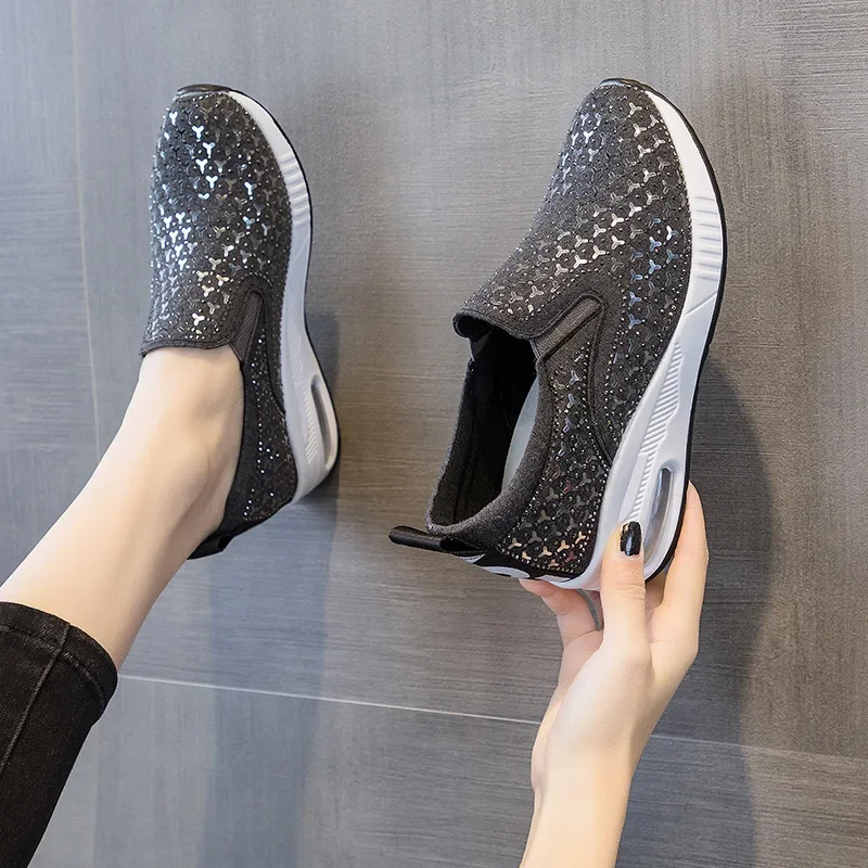 CLAIAMI модная женская обувь с воздушной подушкой на толстой подошве повседневная