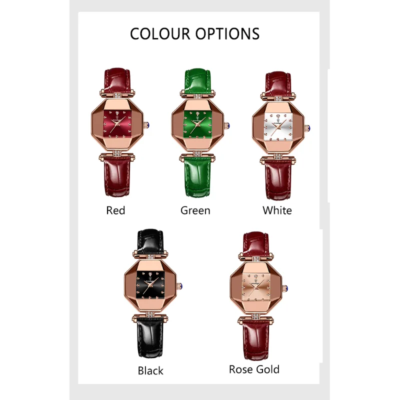 POEDAGAR Original Fashion Leather Quartz Women Watches Waterproof Rose Gold Top Swiss Brand Luxury Elegant Ladies Wristwatch New