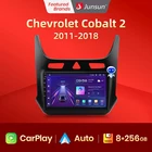 Junsun V1 Pro 8G + 128G для Chevrolet Cobalt 2 2011 - 2018 автомобильное радио, видеоплееры CarPlay Android Авто GPS No 2 din 2din DVD
