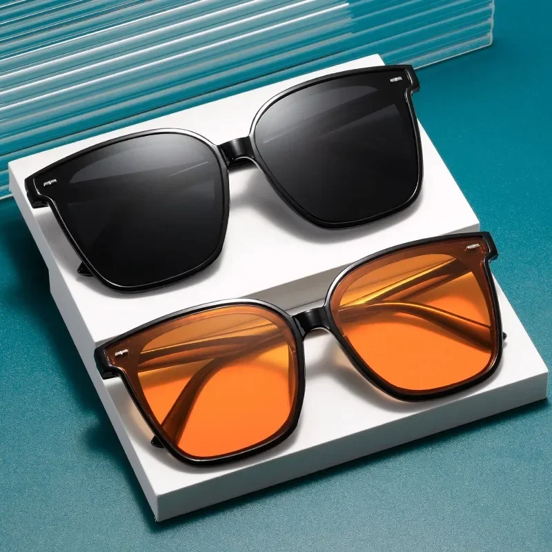 2024 женские и мужские роскошные корейские солнцезащитные очки в квадратной