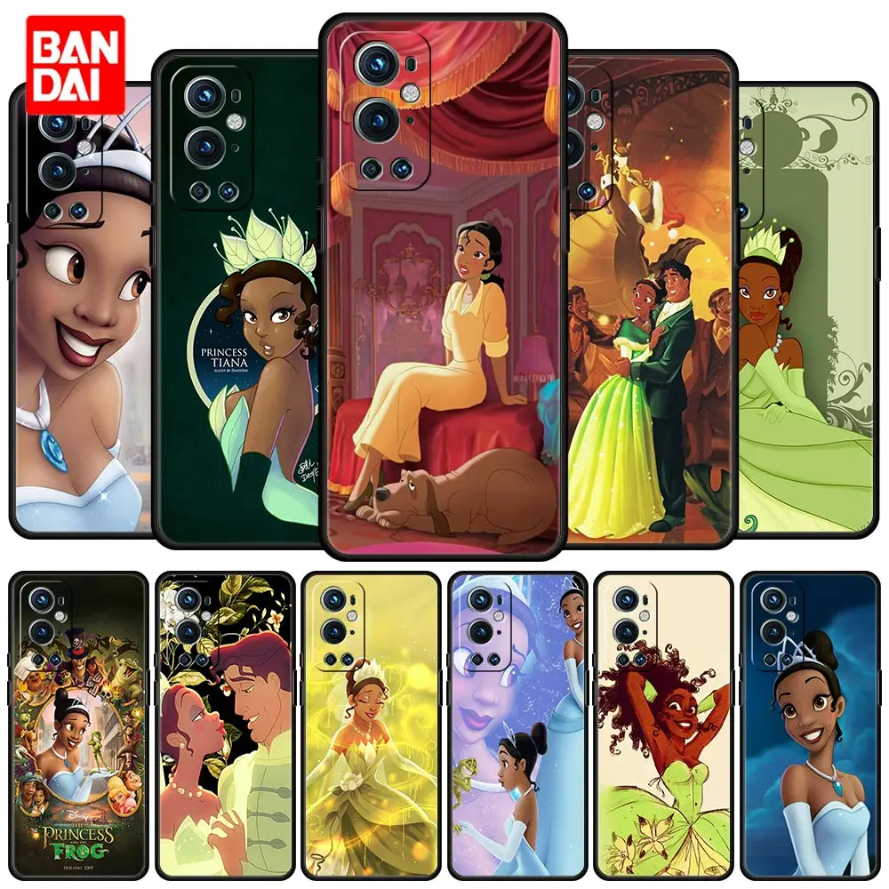 

Cover Case for Case for Oneplus 9 10 Pro 8 8T 9R Nord 2 N100 N10 CE N200 5G Full Japan Style Coque Disney Tiana Princess Anime
