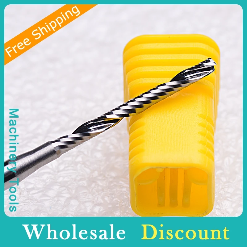 Твердосплавные фрезы K66 для дерева акрила 10 шт. 3 175x2 0x22 мм