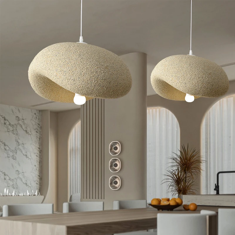 

Современная люстра Wabi Sabi нового дизайна, подвесные лампы в японском стиле для кухни, столовой, гостиной, для спальни, художественный светильник для стола, бара