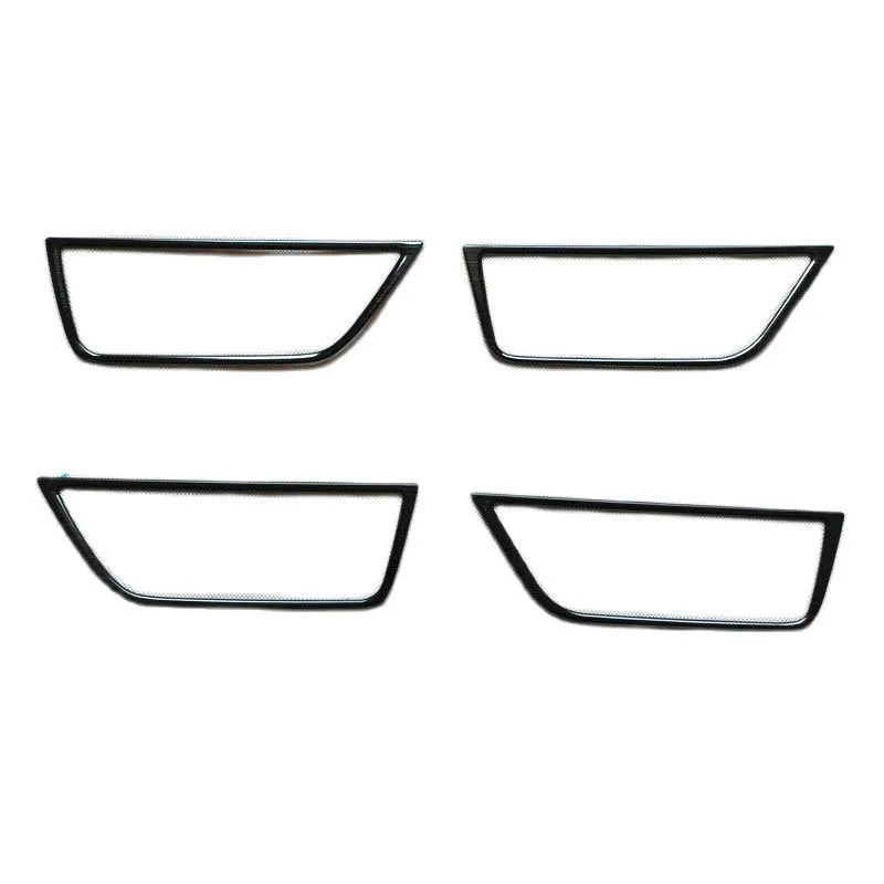 

Door Handle Ring Garnish Metal Trim Cover Interior Accessories for Toyota Venza Harrier XU80 2020 2021 2022 Car Styling Sticker