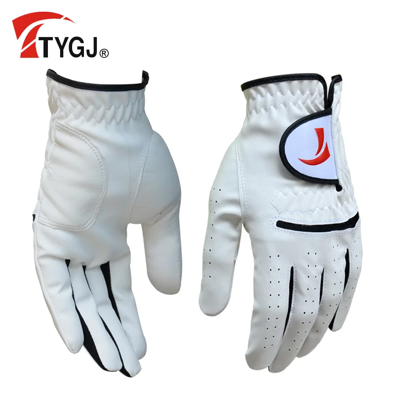 1Piece Golf Gloves Men Left & Right Hand High Quality Golf Sports Glove Soft Breathable Wear-Resistant Sheepskin Leather Gloves