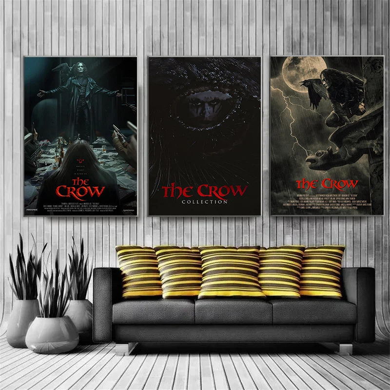 Картина на холсте &quotВорона Ретро&quot