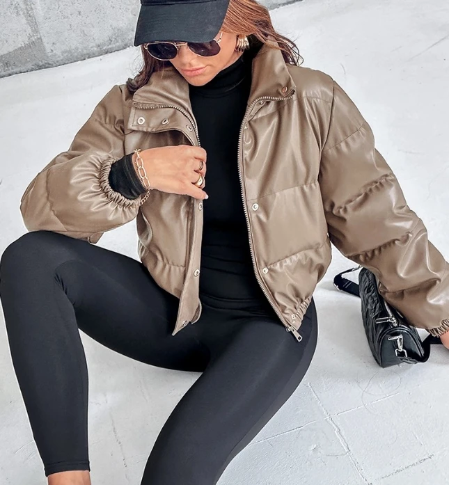 Повседневная стильная женская куртка сезон осень-зима 2024 теплое и мягкое