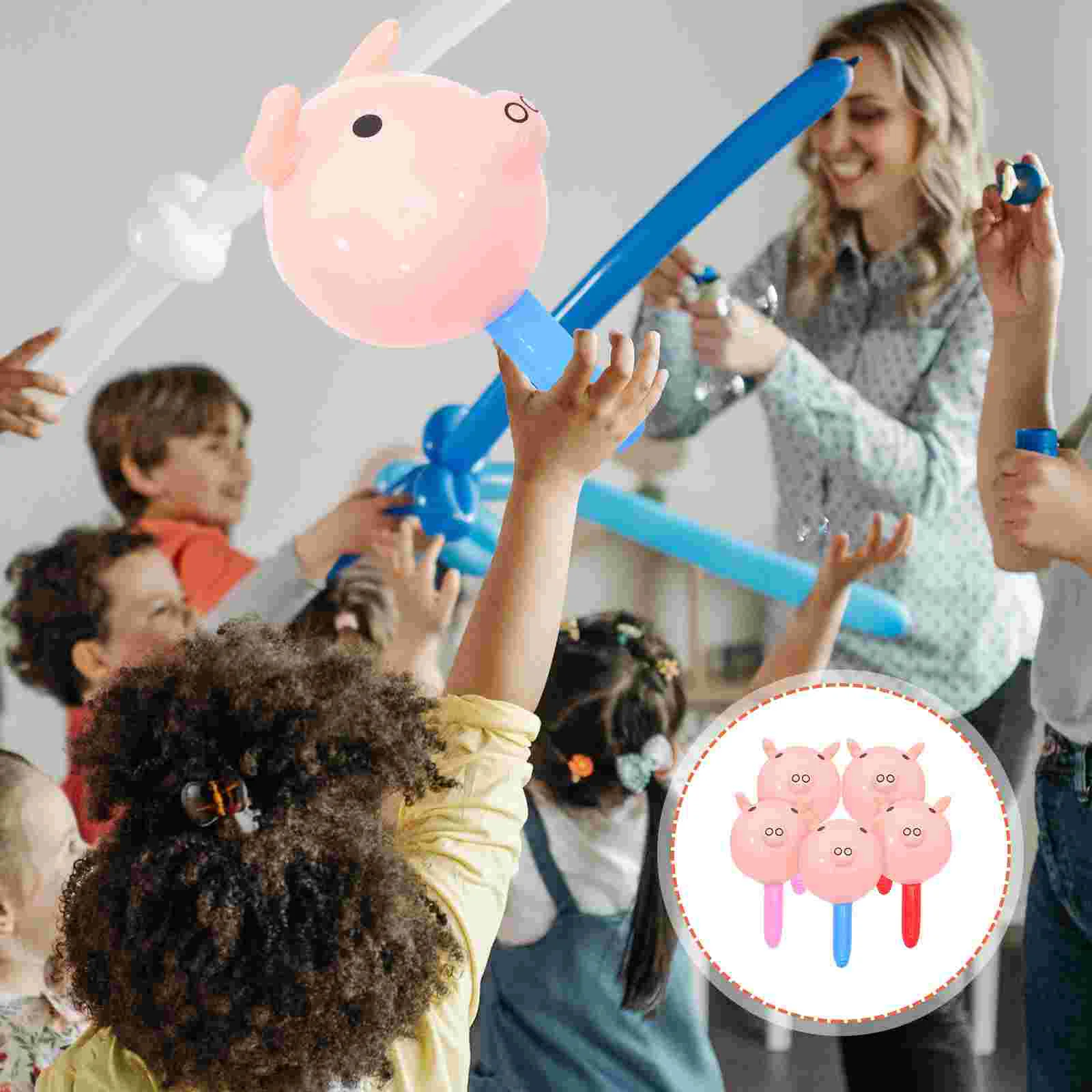 

Inflatable Partysticks Hammer Toys Stick Kids Toy Birthday Animals Games Pvc Head Blowfavors Balloon Inflatables Prop Accessory