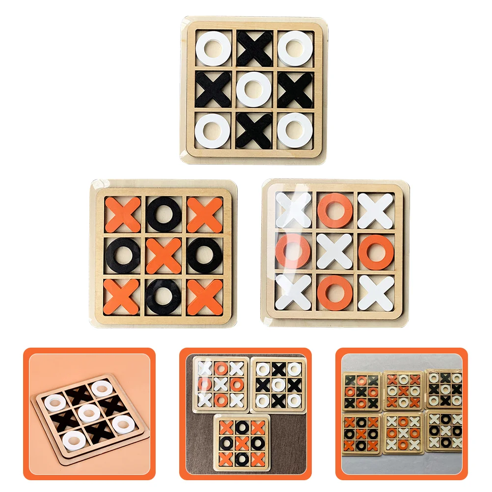 

Games Board Toe Game Wooden Puzzle Classic Family Kids Tablecard Checkers Cool Strategy Play Interactive Teaser Brain Based Math