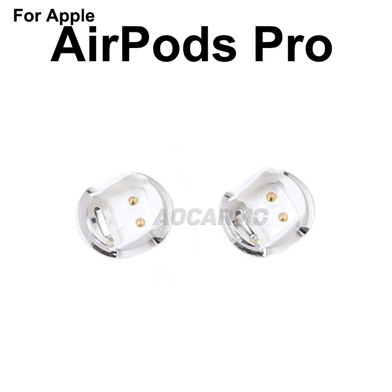 Aocarmo Для Apple AirPods 1 2 3 Pro Наушники Нижняя крышка Крышка зарядного разъема Замена