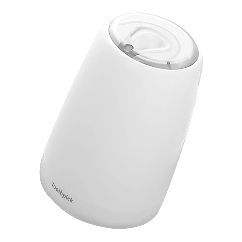 

Toothpick Dispenser Holder Box Automatic Auto Container Storage Jar Cotton Holders Decorative Toothpicks Organizer Makeup