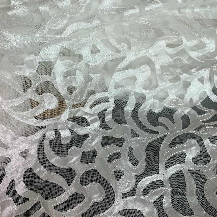 

Африканская кружевная ткань с лазерной резкой, Высококачественная 2022 Свадебная Тюлевая сетчатая ткань, 1 ярд