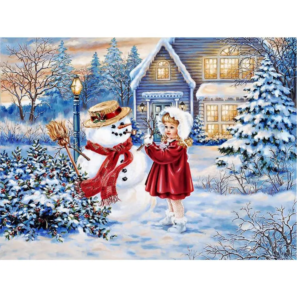 

Funny Holiday Decorations 5d Diy Diamond Painting Christmas Series Diy Embroidery Santa Claus Diamond Paintings Craft Creative