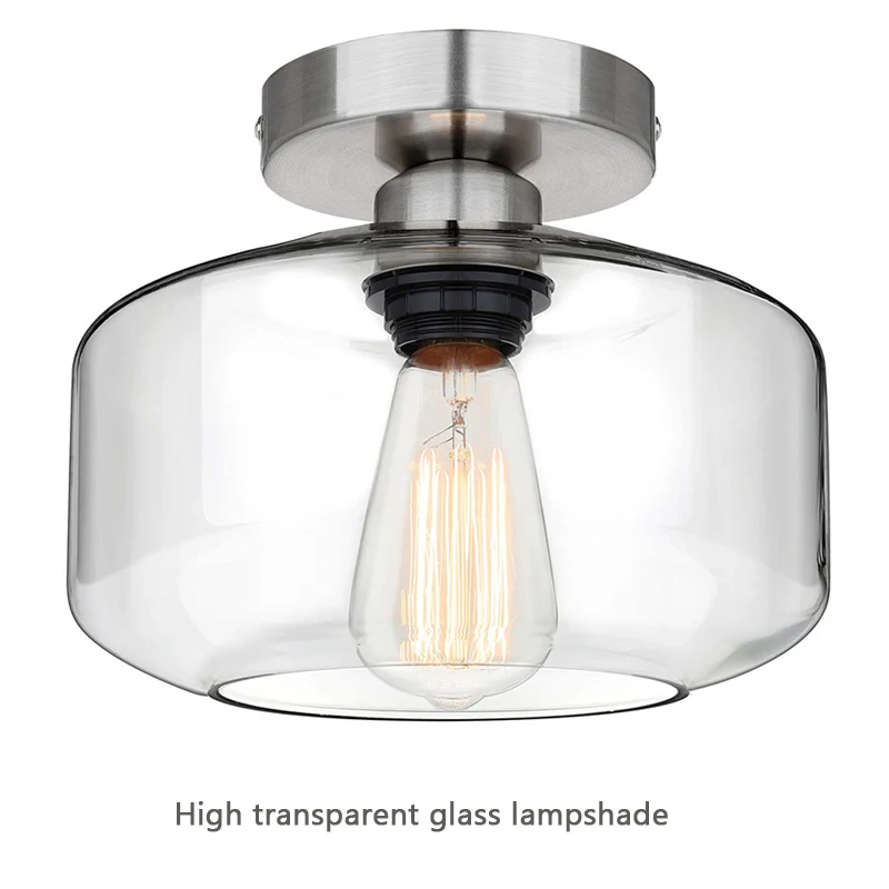 

Nordic Glass Ceiling Lamp Glasses Lights For Bedroom Study Kitchen Stairway Hallway Bar Counte The Yard Bed Bases Frames Home