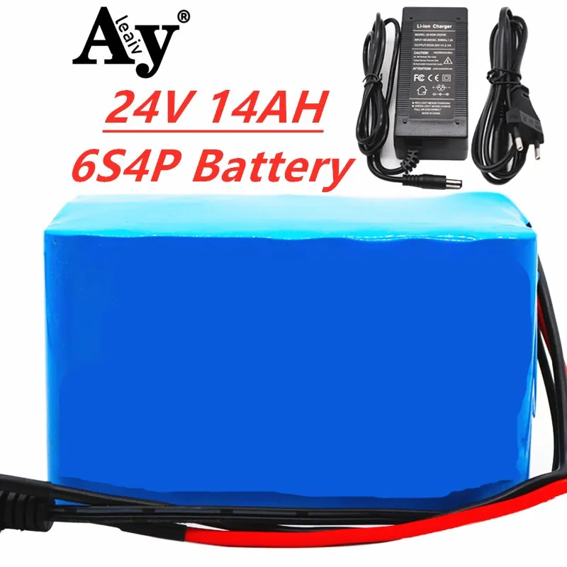 

Литий-ионный аккумулятор 6S4P, 25,2 в, 14 Ач, 20 А