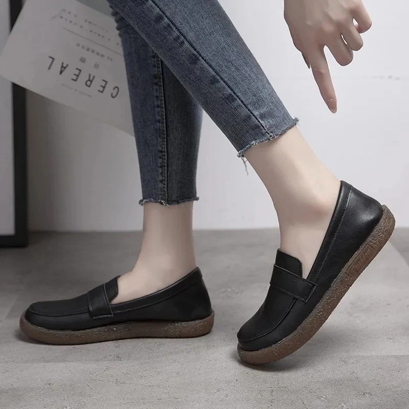 Women's Oxford  Loafers Medical Shoes for 2023 Barefoot Comfortable Moccasin Woman Soft Sandals Summer Flats Women's Moccasins