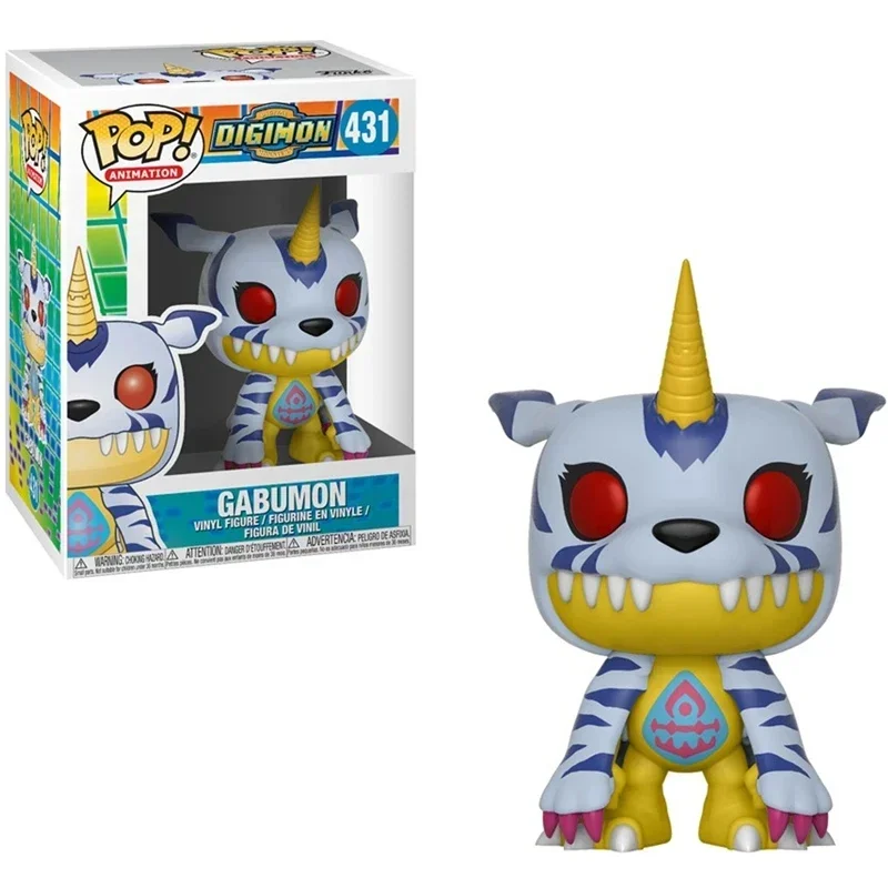 Funko POP анимация Digimon Tai #428 Aguman #429 матовая #430 Gabumon 431 # виниловая экшн-фигурка игрушки