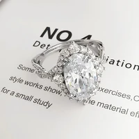 hot new women rose gold tone wedding ring full zircon female delicated engagement rings jewelry trendy